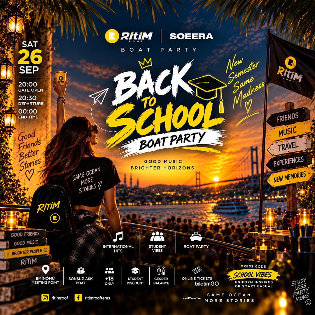 BACK TO SCHOOL | BOAT PARTY