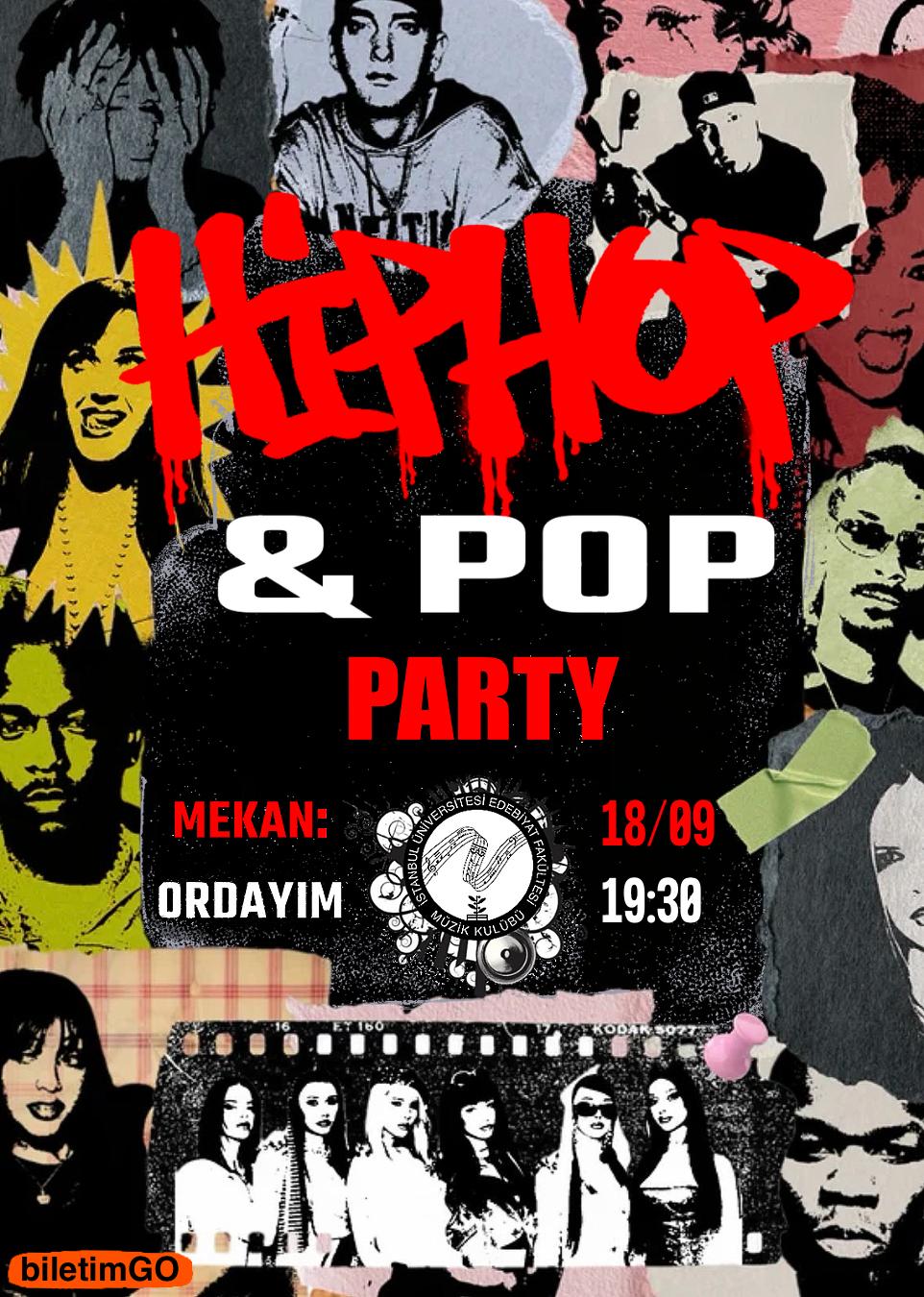Back to School/ Hip-Hop & Pop Paty