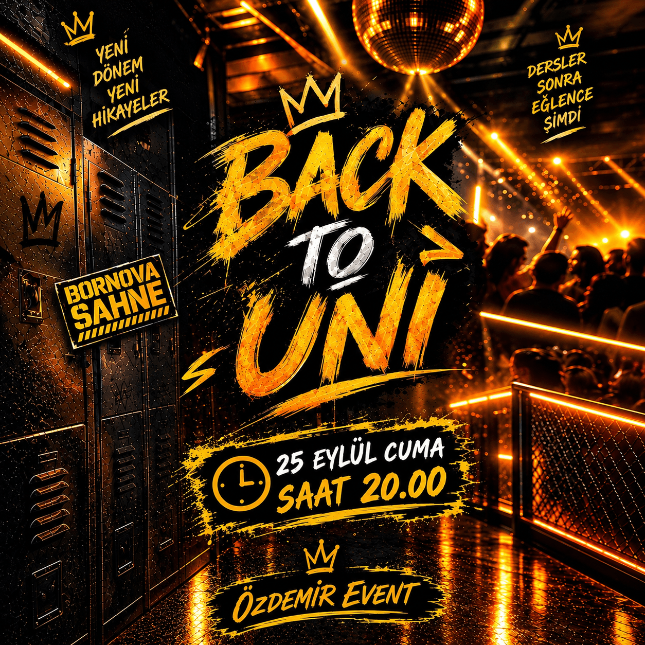 BACK TO UNİ İZMİR BORNOVA
