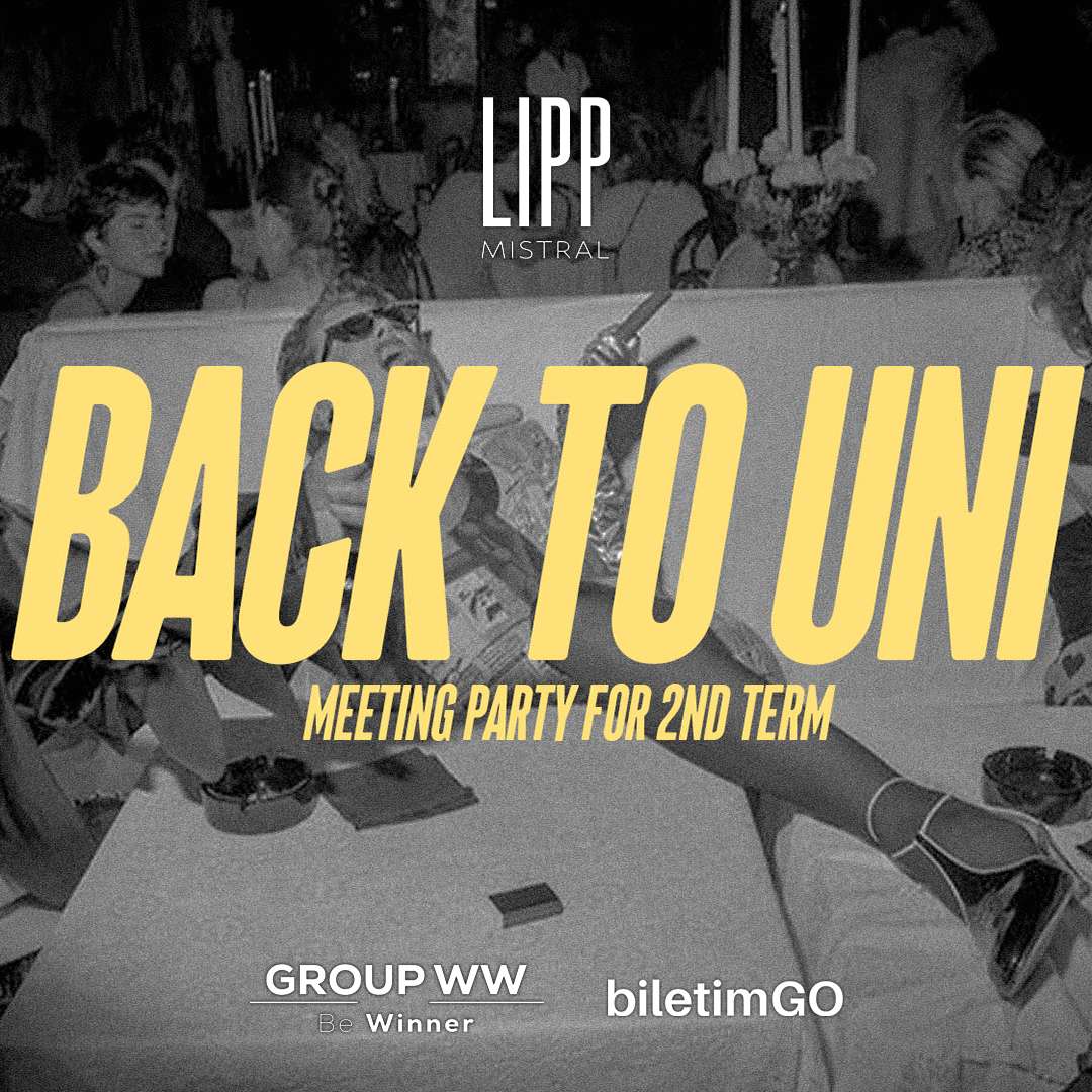 Back To Uni Party At Lipp