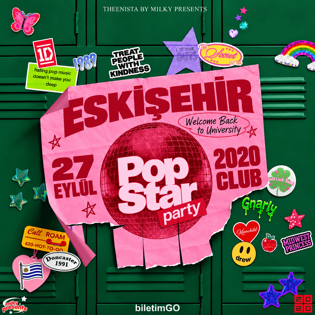 BACK TO UNIVERSITY ESKİŞEHİR POP STAR PARTY
