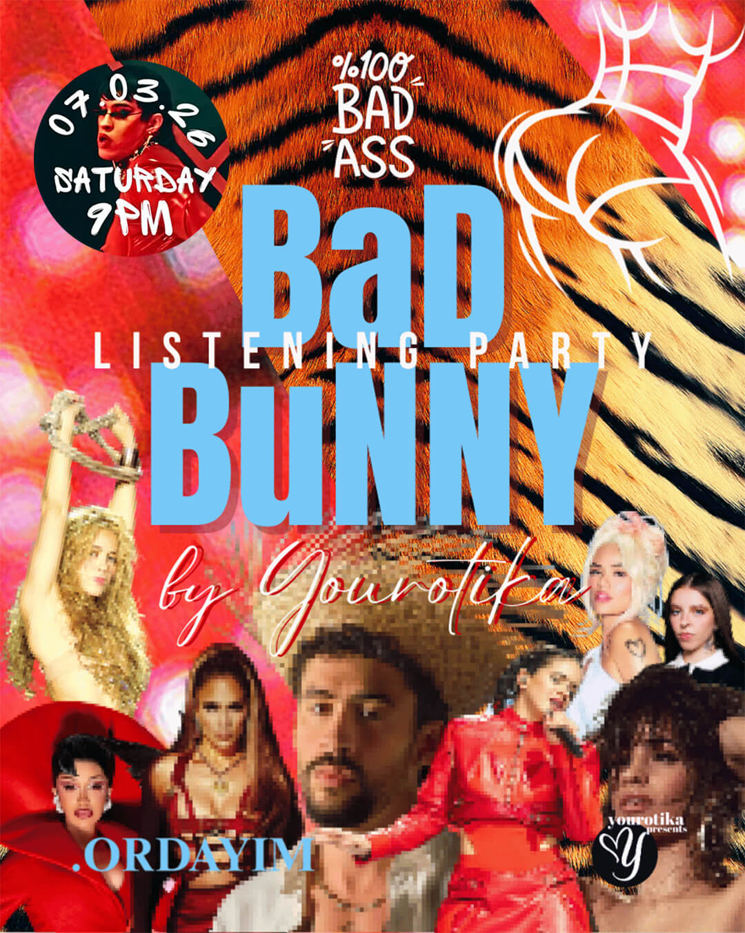 BAD BUNNY PARTY ISTANBUL by Yourotika