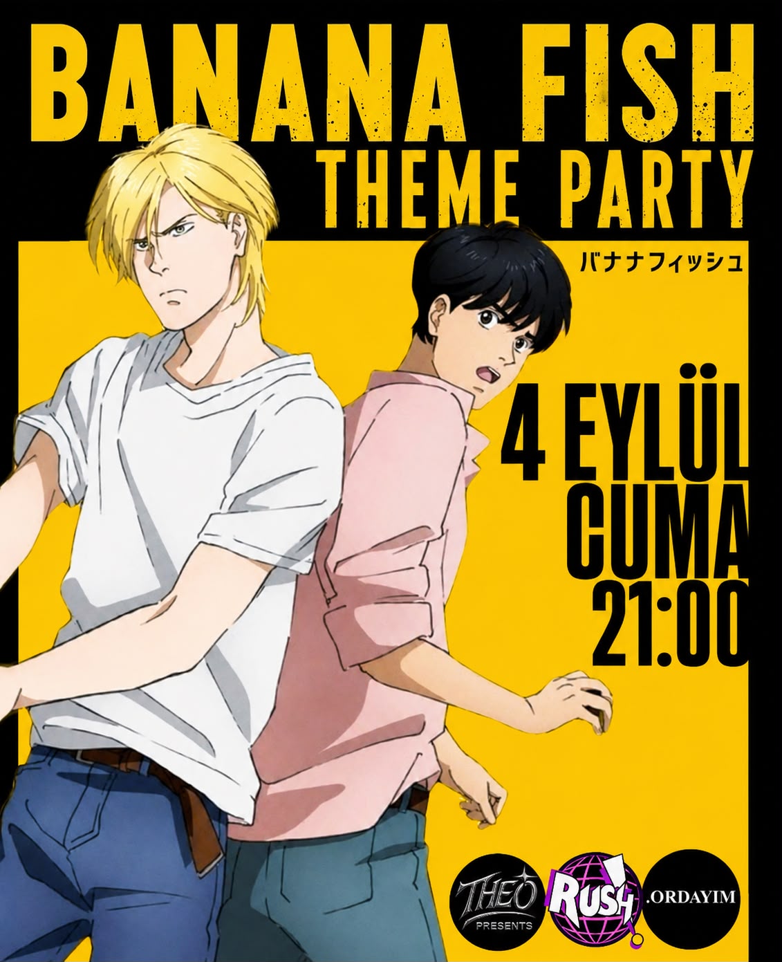 BANANA FISH THEME PARTY