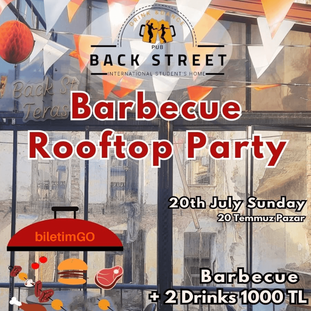 Barbecue Party Dj Performans in Rooftop
