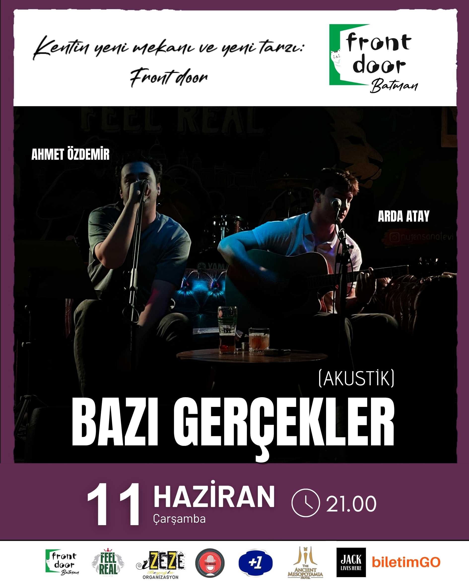 Bazıgerçekler ( Akustik ) / FRONT DOOR BATMAN 11 HAZİRAN