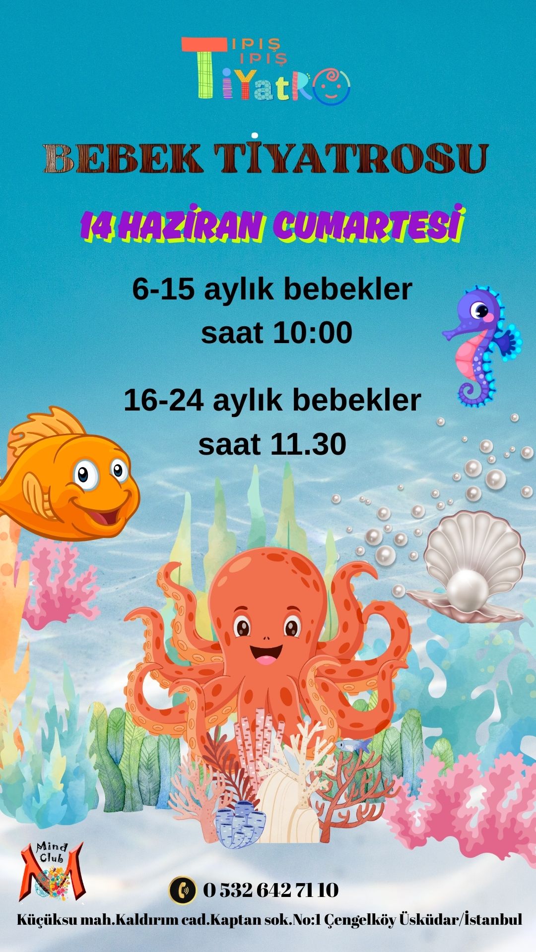 Bebek Tiyatrosu (16-24 Aylık Bebekler İçin)