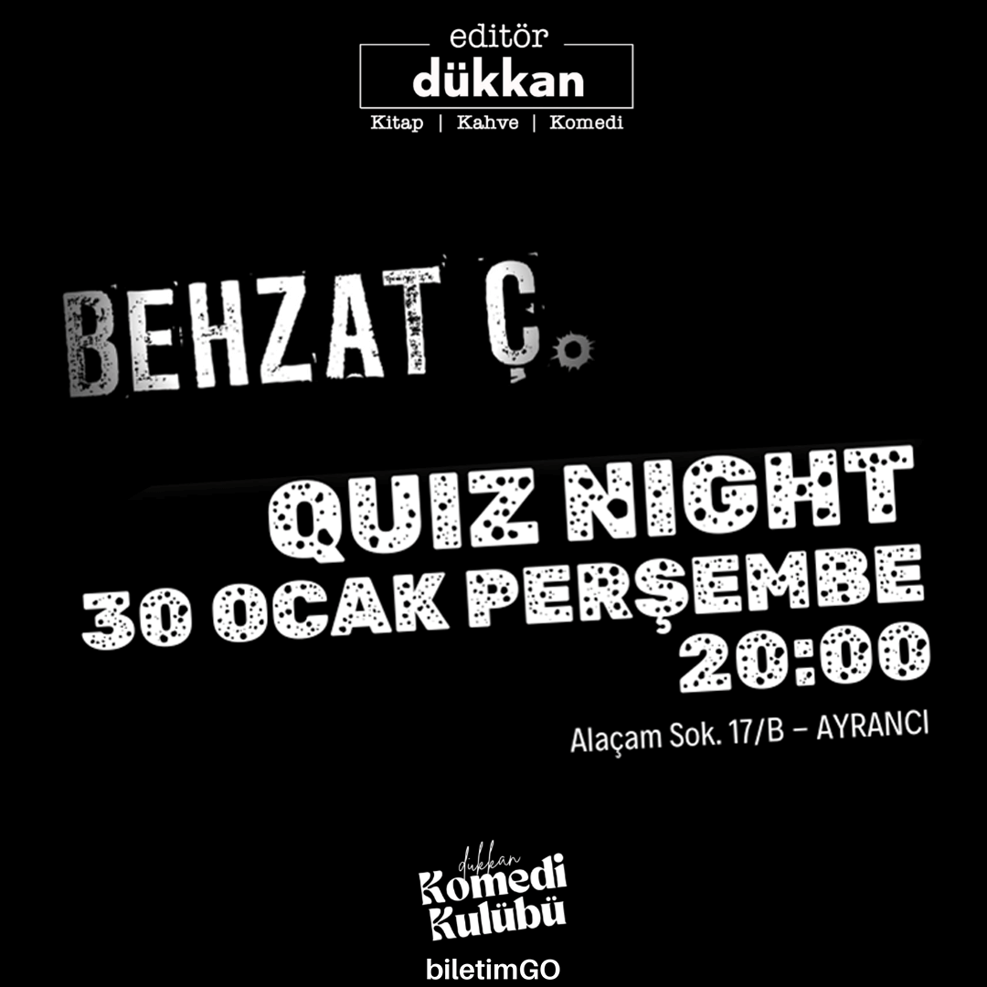 Behzat Ç. Quiz Night