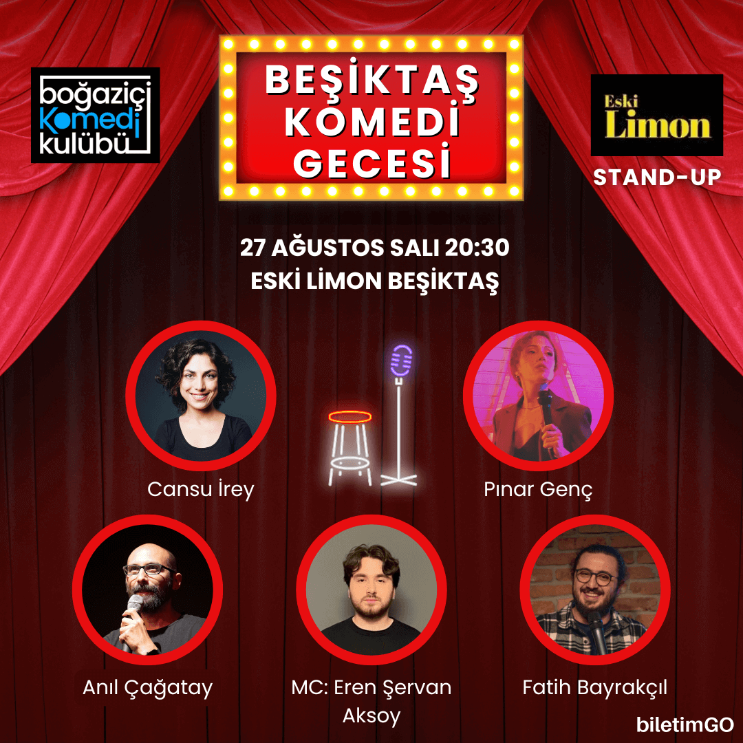 Beşiktaş Komedi Gecesi - Boğaziçi Komedi Kulübü