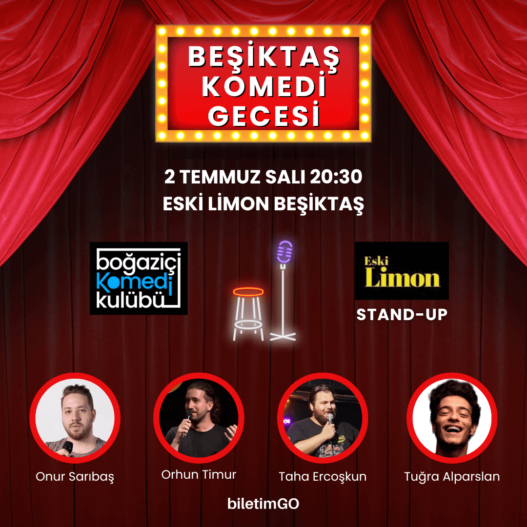 Beşiktaş Komedi Gecesi - Boğaziçi Komedi Kulübü