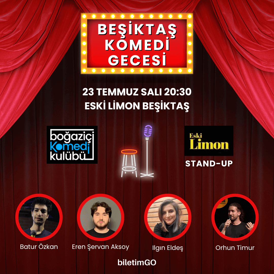 Beşiktaş Komedi Gecesi - Boğaziçi Komedi Kulübü