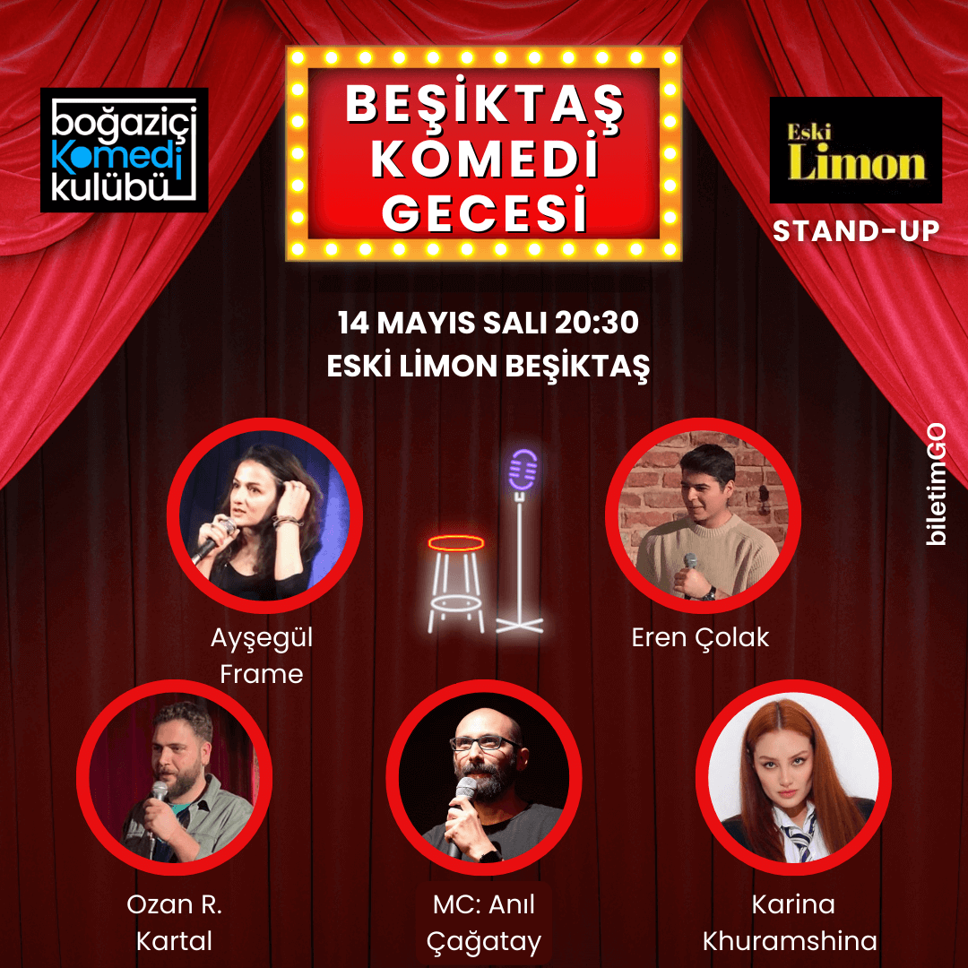 Beşiktaş Komedi Gecesi - Boğaziçi Komedi Kulübü
