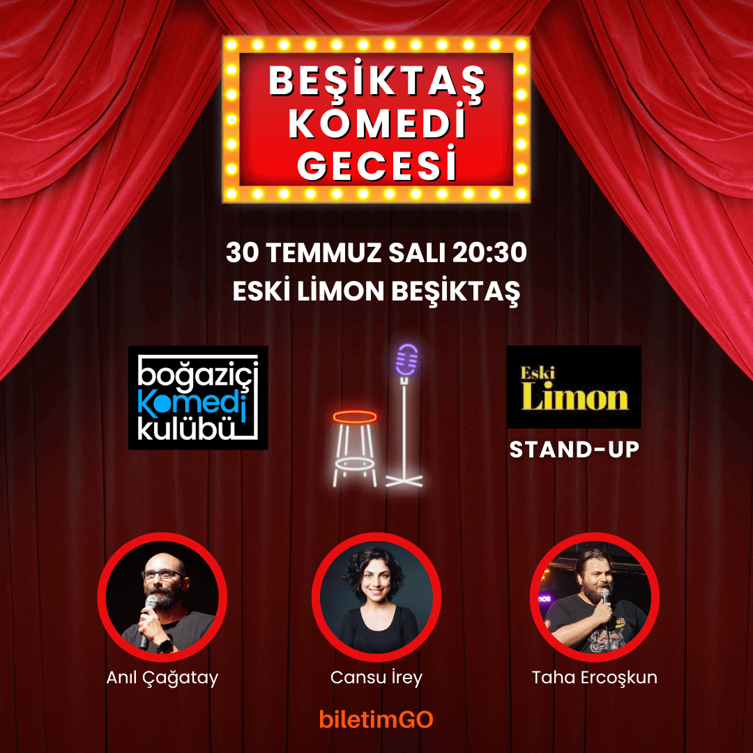Beşiktaş Komedi Gecesi - Boğaziçi Komedi Kulübü