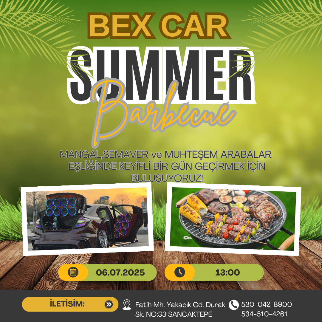 BEX CAR SUMMER BARBECUE