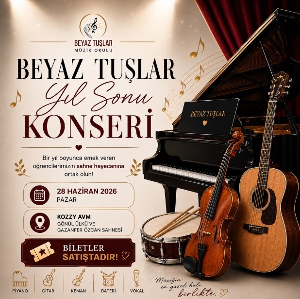 Beyaz Tuşlar Müzik Okulu Sene Sonu Konseri