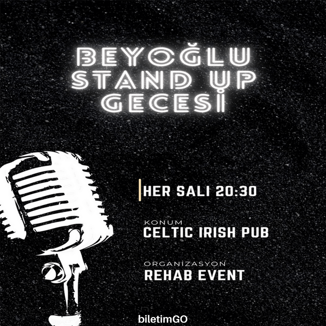 Beyoğlu Celtic Irish Pub Stand Up Gecesi