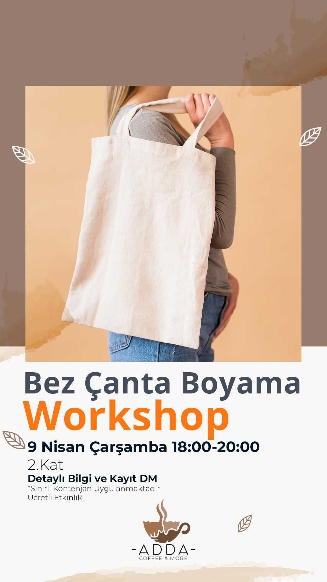 Bez Çanta Boyama Workshop