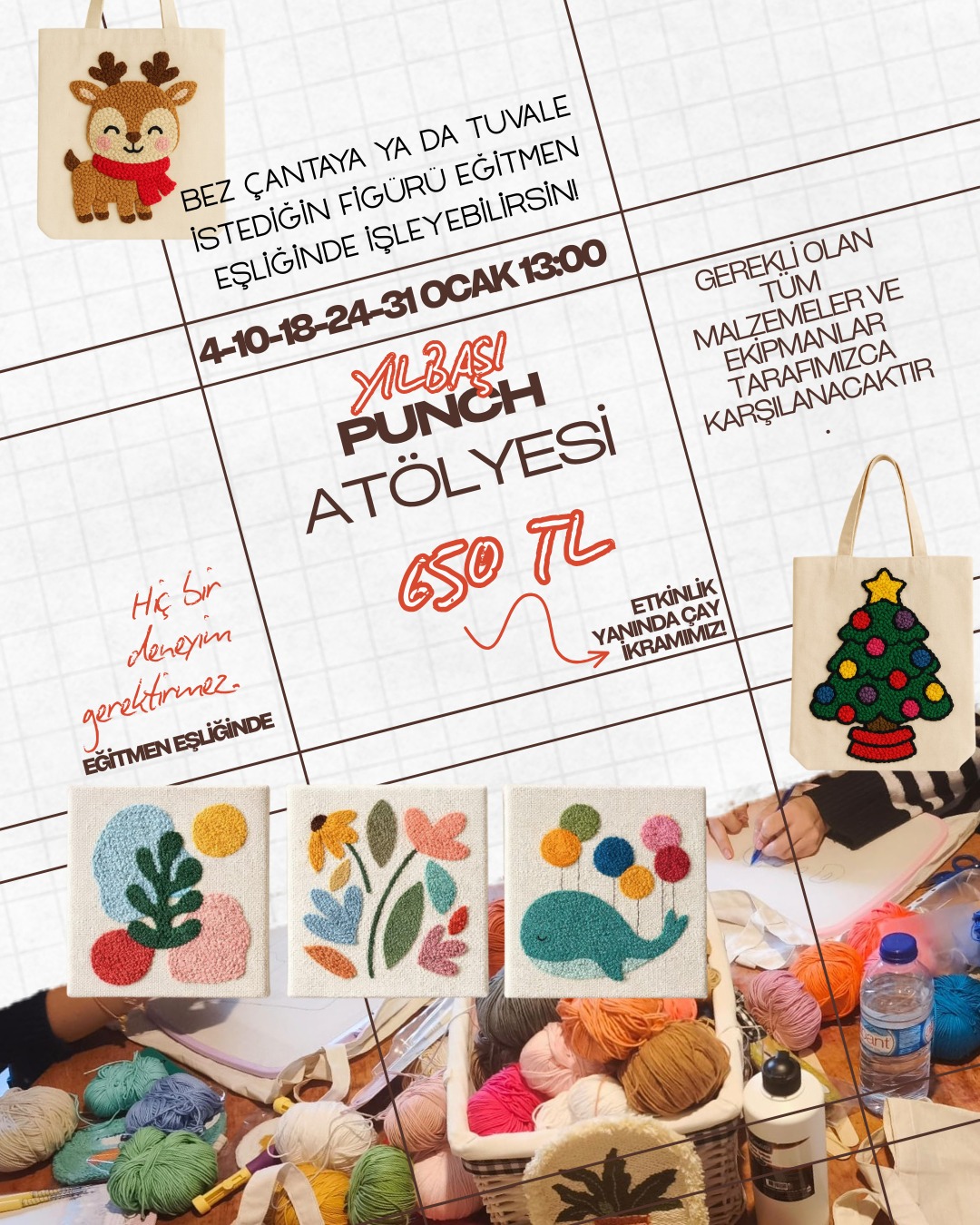 BEZ ÇANTA/TUVAL PUNCH ATÖLYESİ