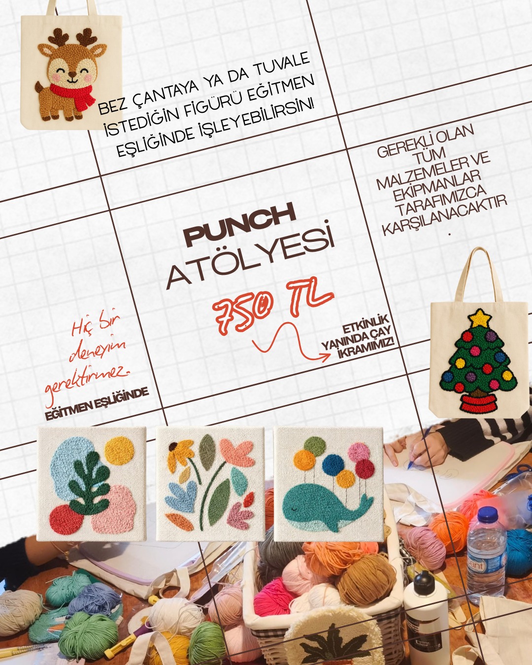 BEZ ÇANTA/TUVAL PUNCH ATÖLYESİ