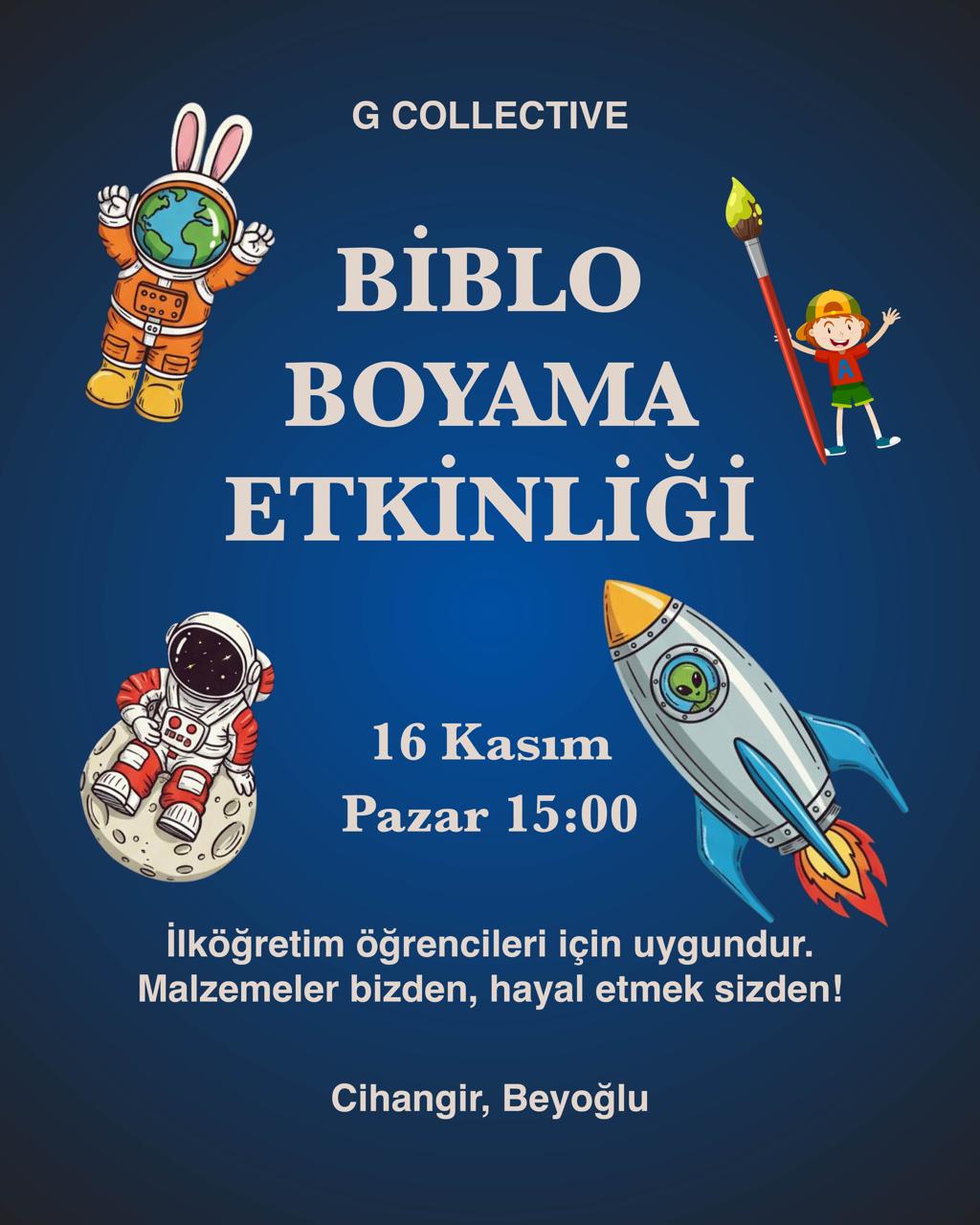 Biblo Boyama Etkinliği