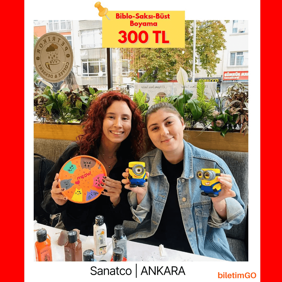 BİBLO BOYAMA WORKSHOP KIZILAY 27 EYLÜL CUMA