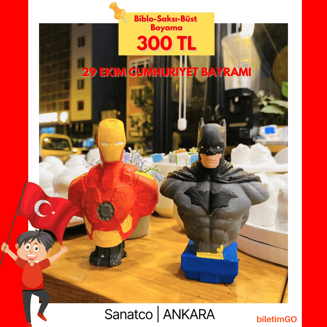 BİBLO BOYAMA WORKSHOP KIZILAY 29 EKİM SALI
