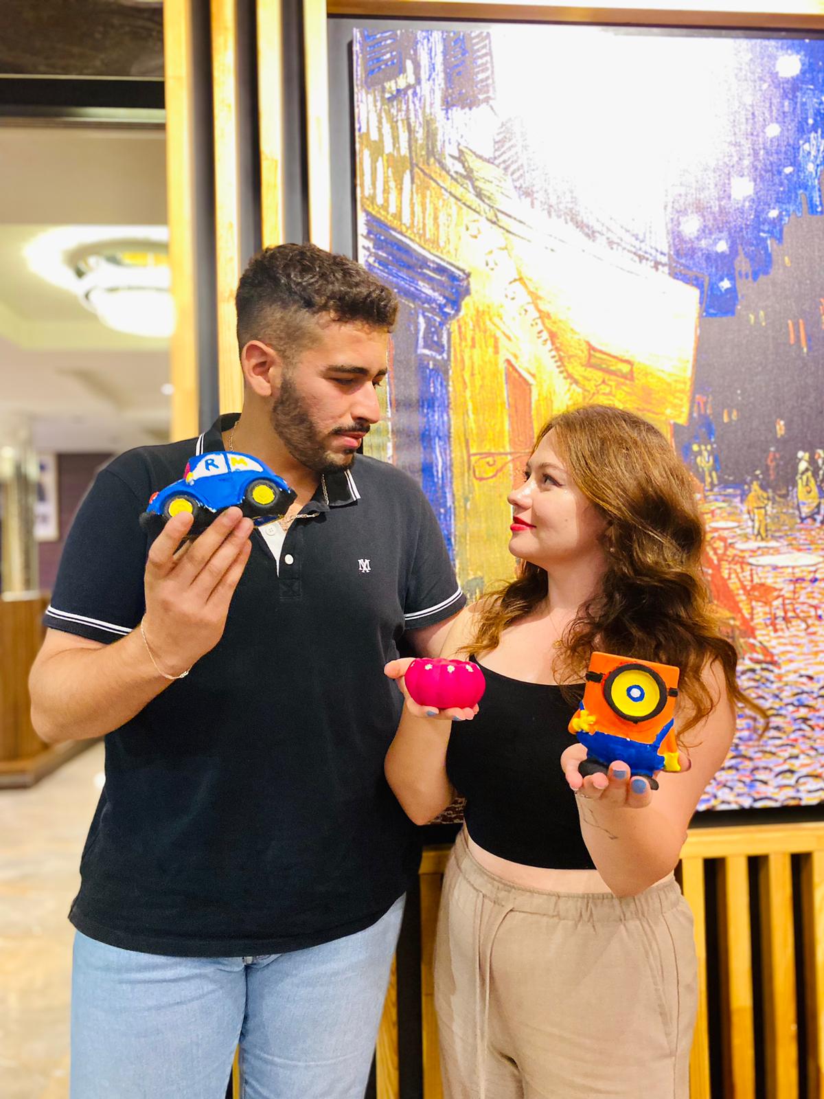 BİBLO/SAKSI/BÜST BOYAMA 21 EYLÜL KIZILAY CAFE PETRİKOR