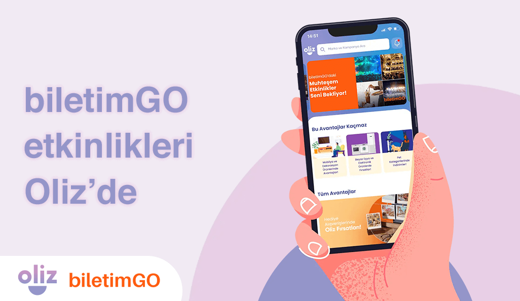 biletimGO etkinlikleri Oliz'de