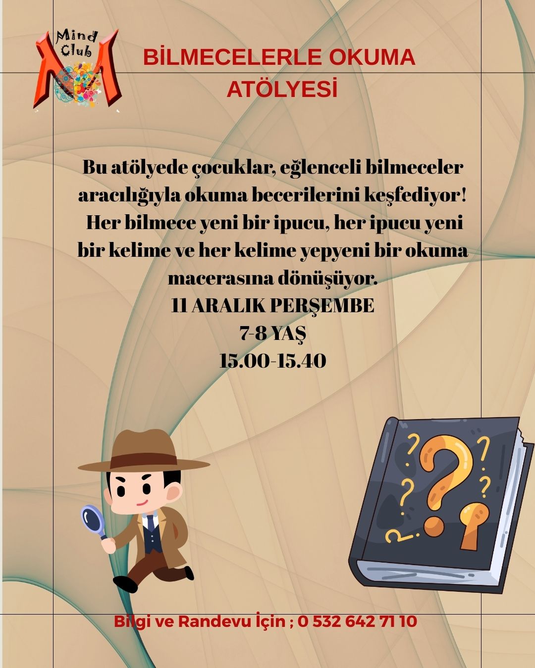 Bilmecelerle Okuma Atölyesi