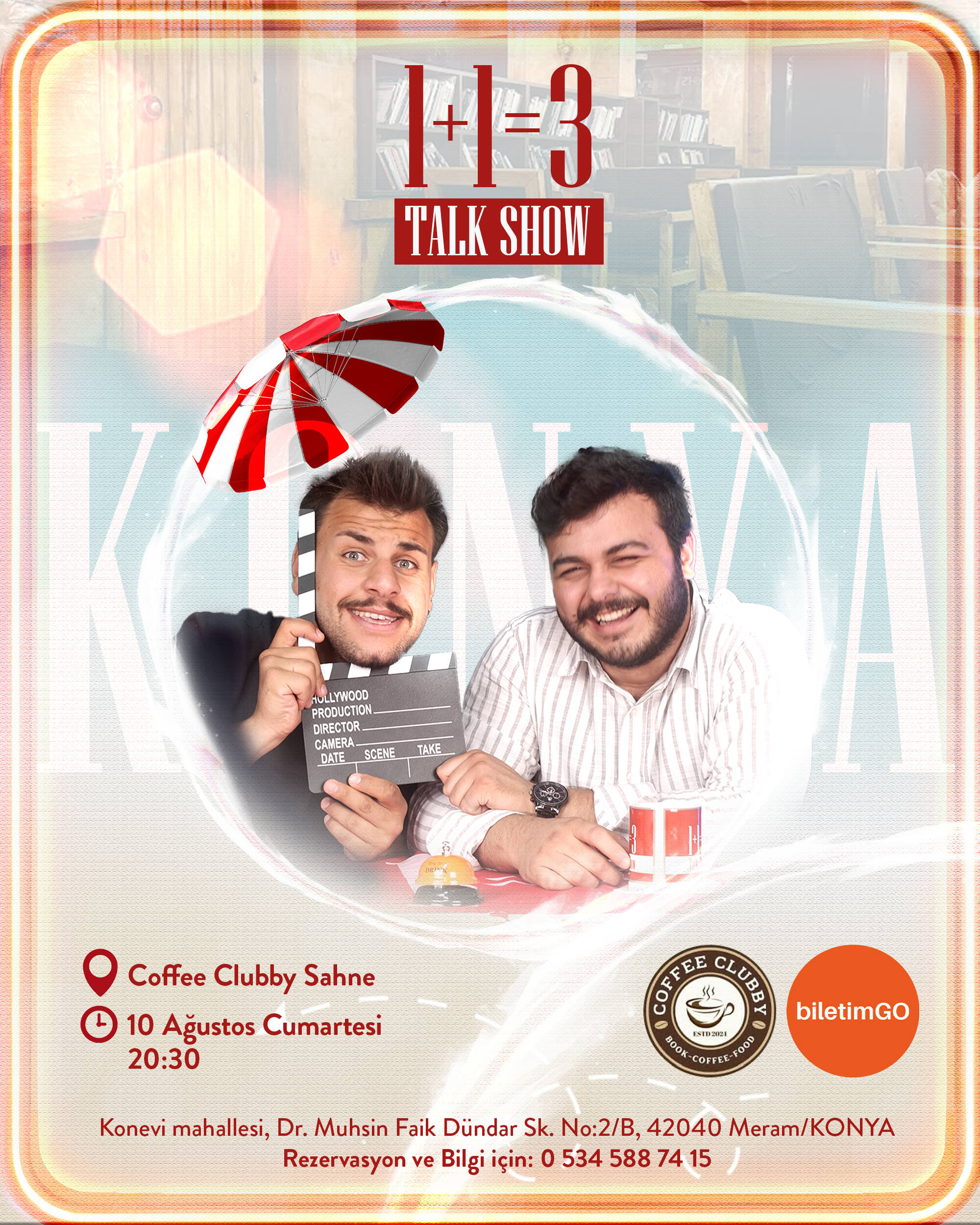 Bir Artı Bir Üç Talk Show - Coffee Clubby