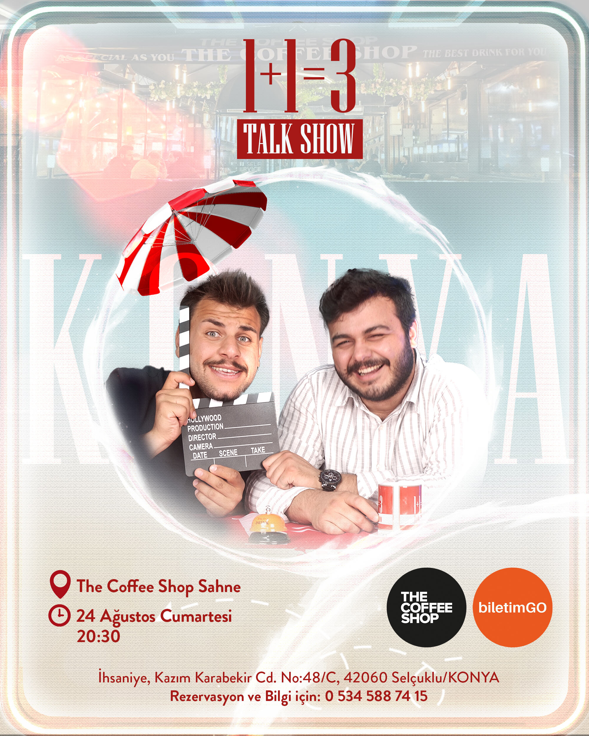 Bir Artı Bir Üç Talk Show - The Coffee Shop