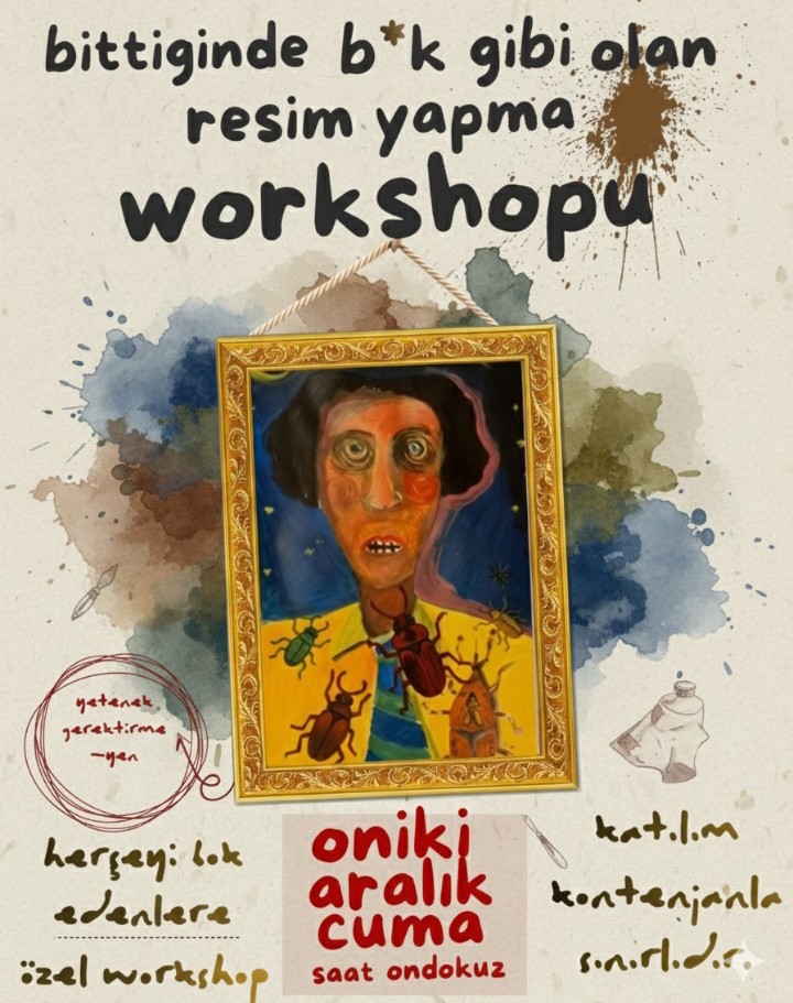 Bittiğinde *** gibi olan resim workshop