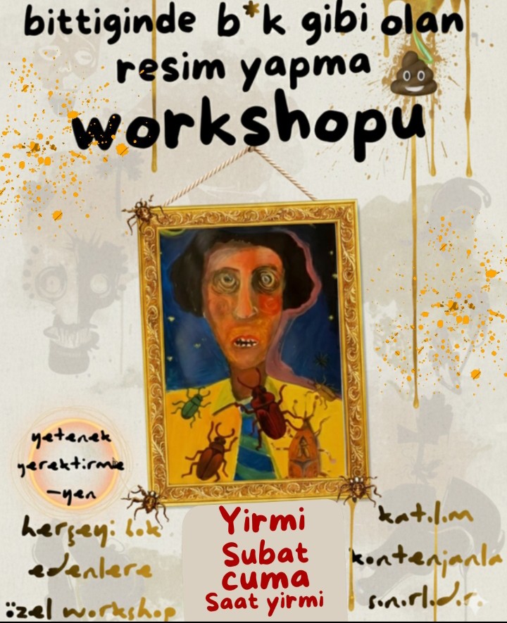 Bittiğinde *** gibi olan resim workshop