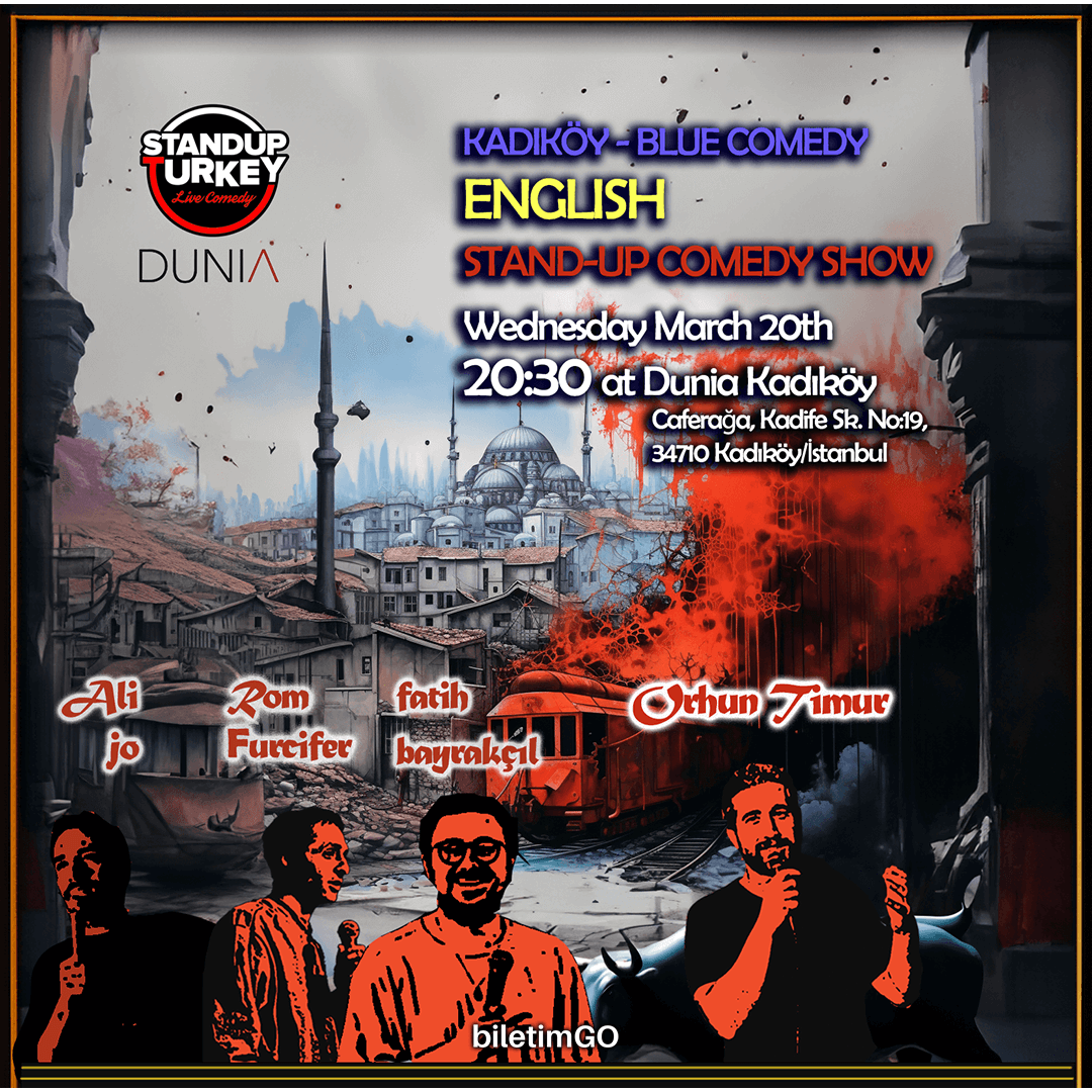 Blue Comedy - Kadıköy English Stand-up Show