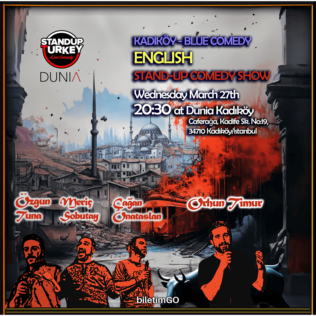 Blue Comedy - Kadıköy English Stand-up Show