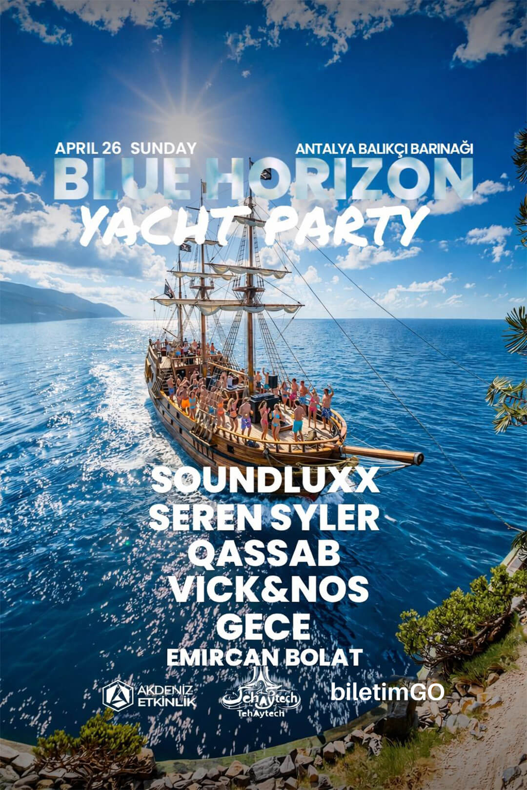 Blue Horizon Yacht Party