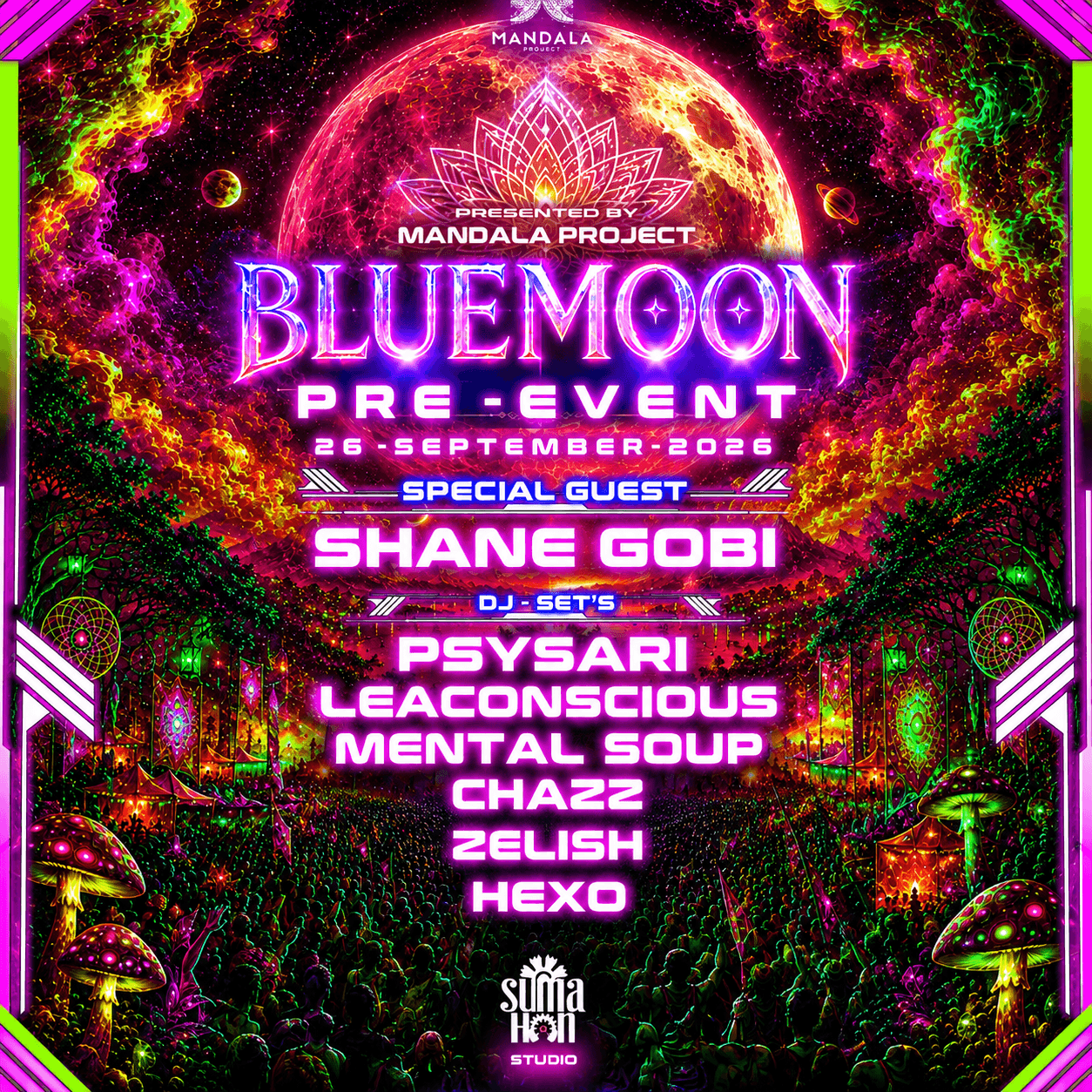 Bluemoon Festival Pre-Event @ Sumahan İSTANBUL