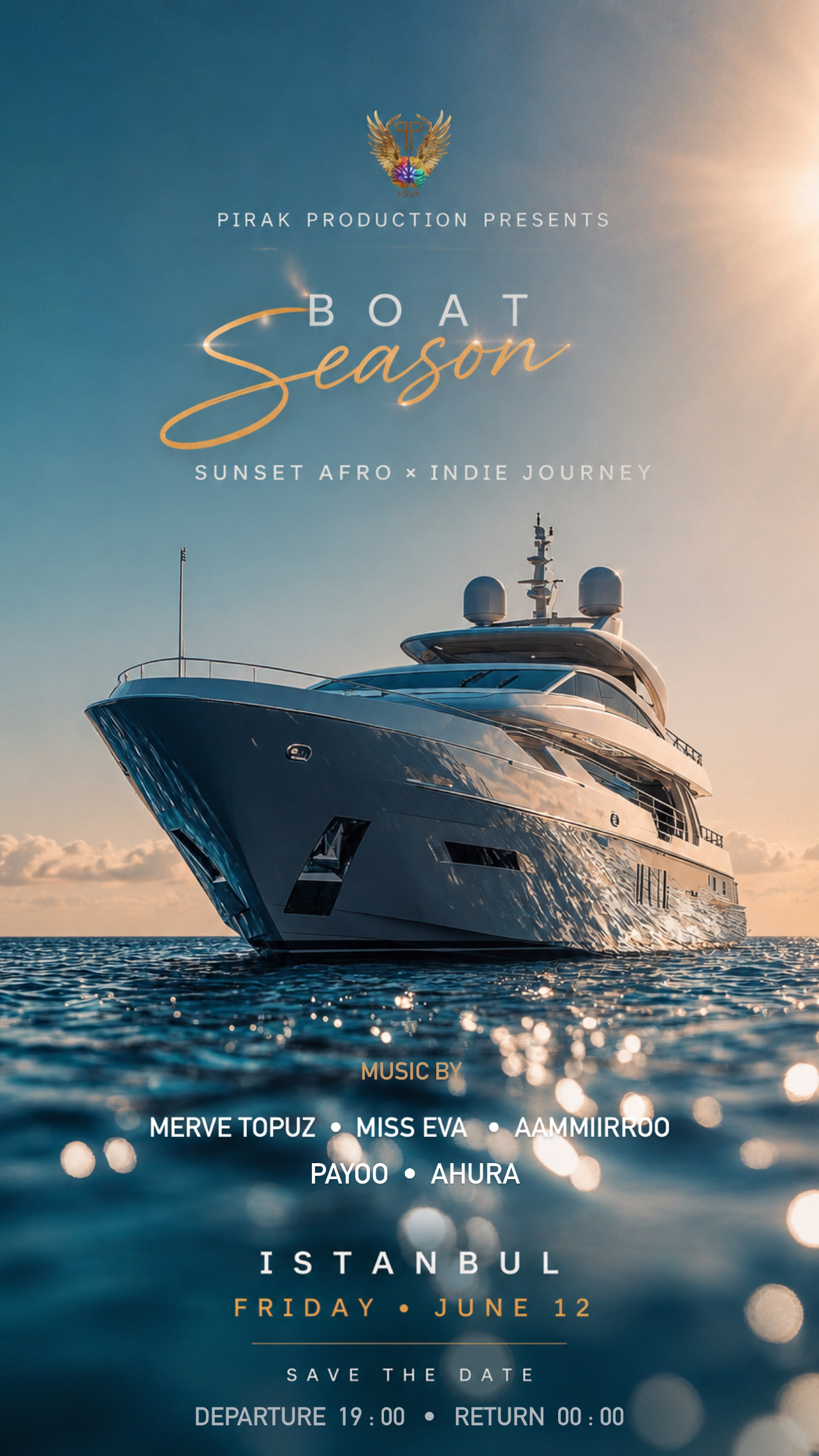 BOAT PARTY SUMMER SEASON