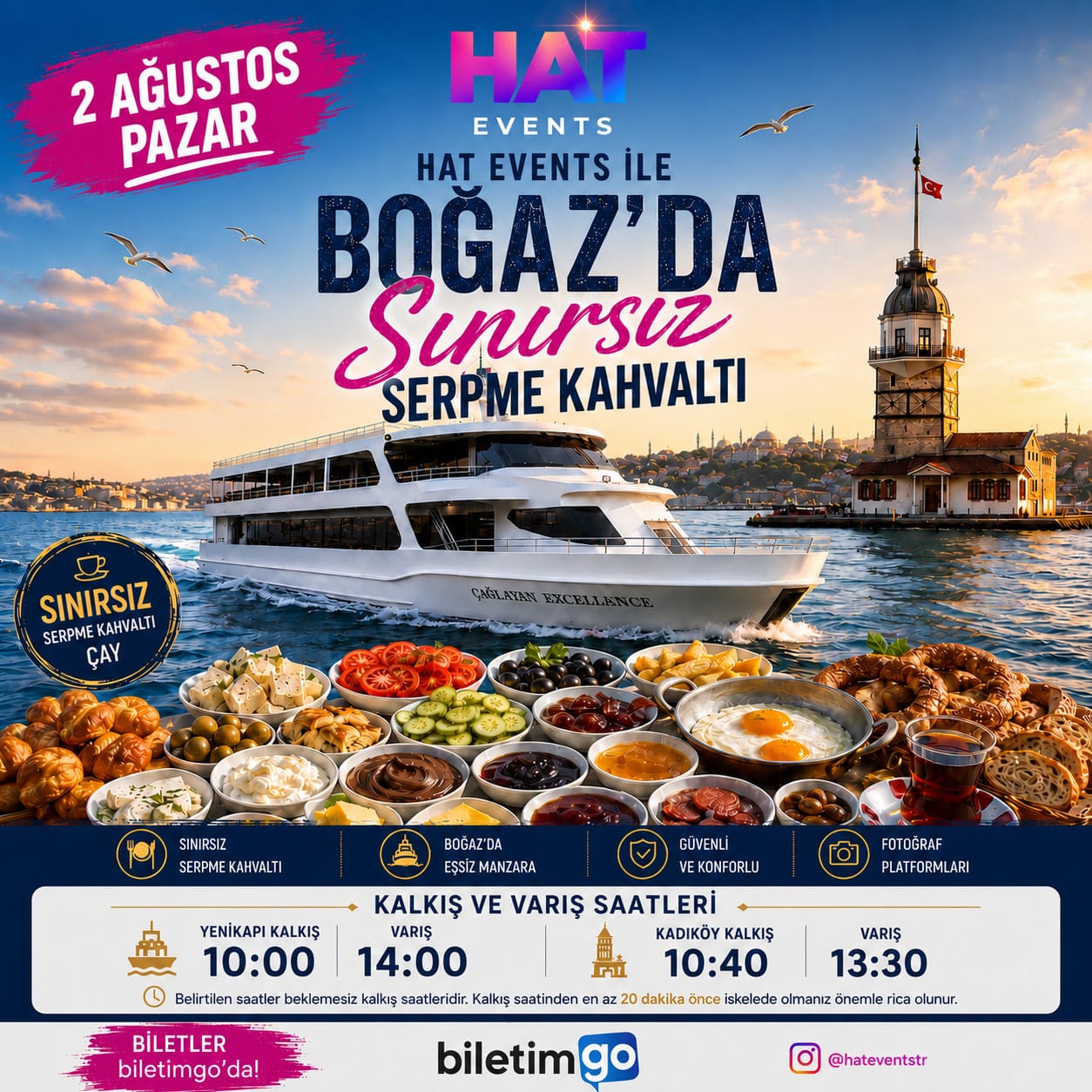 Boğazda Serpme Kahvaltı