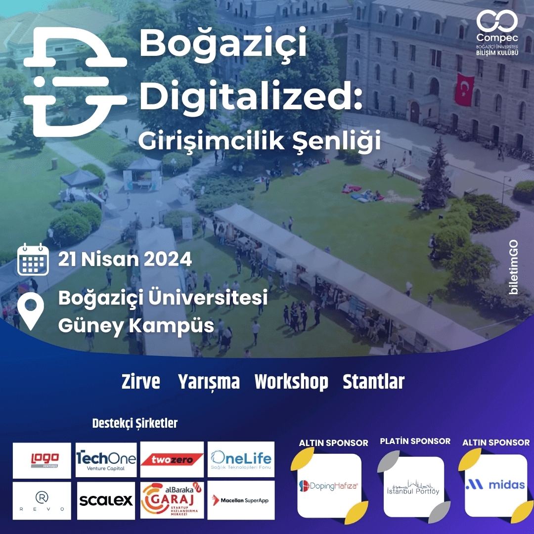 Boğaziçi Digitalized Girişimcilik Şenliği