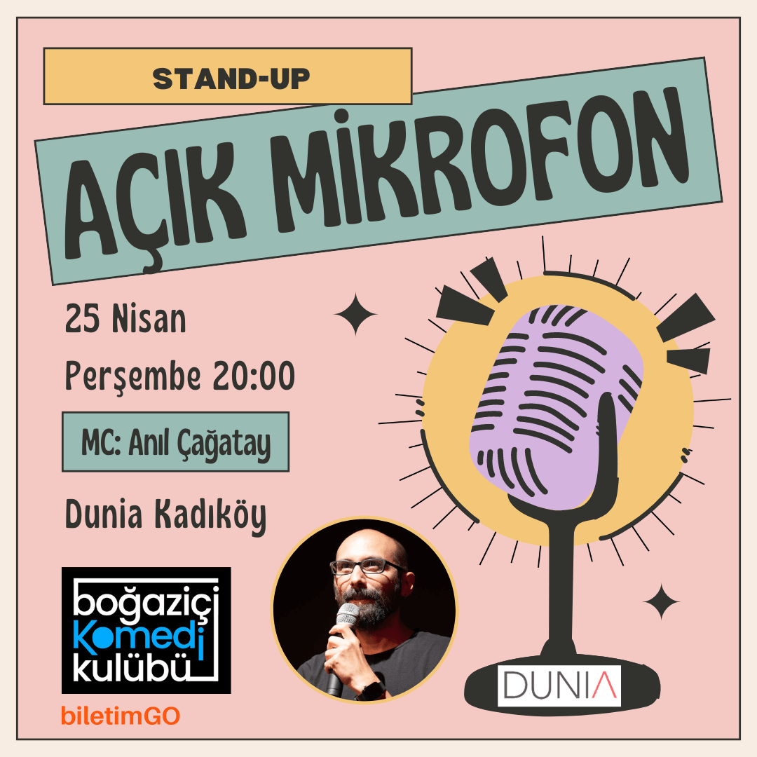 Boğaziçi Komedi Kulübü: Açık Mikrofon Stand-up Gecesi