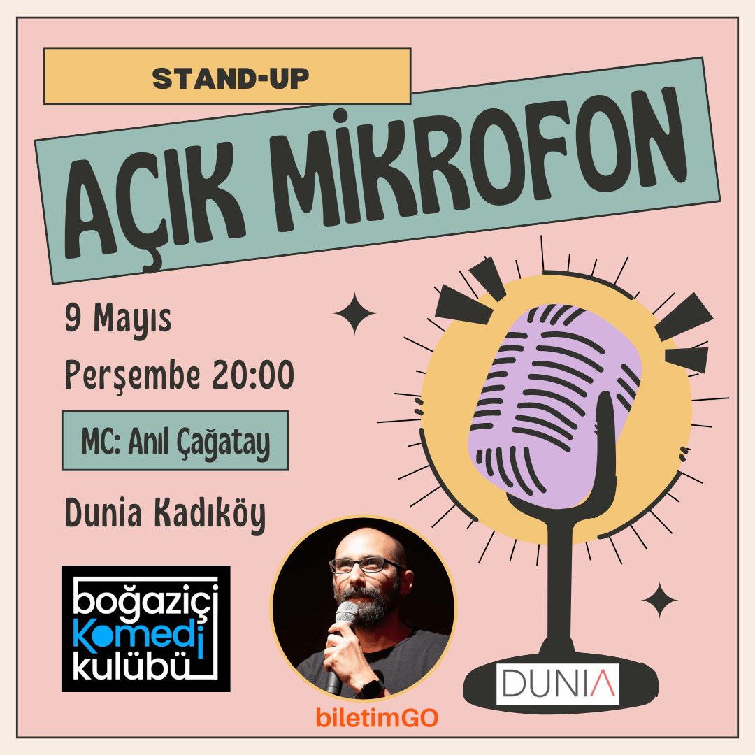 Boğaziçi Komedi Kulübü: Açık Mikrofon Stand-up Gecesi