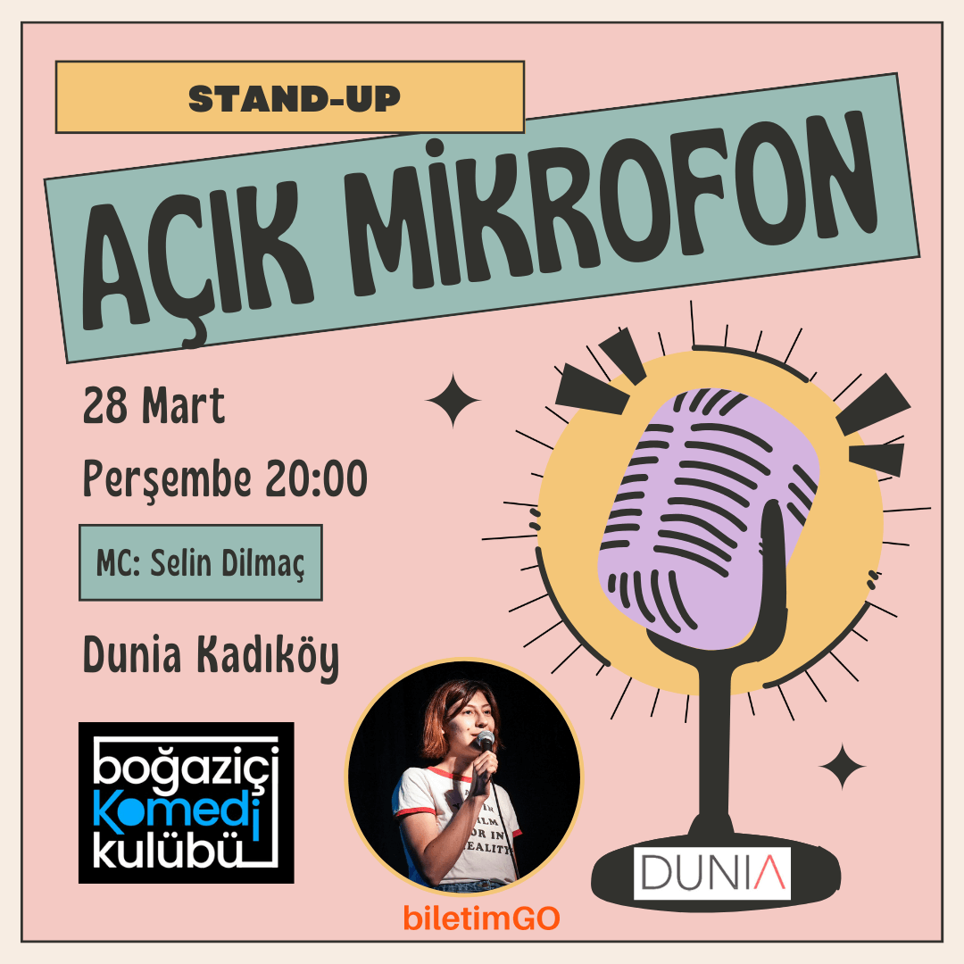 Boğaziçi Komedi Kulübü: Açık Mikrofon Stand-up Gecesi