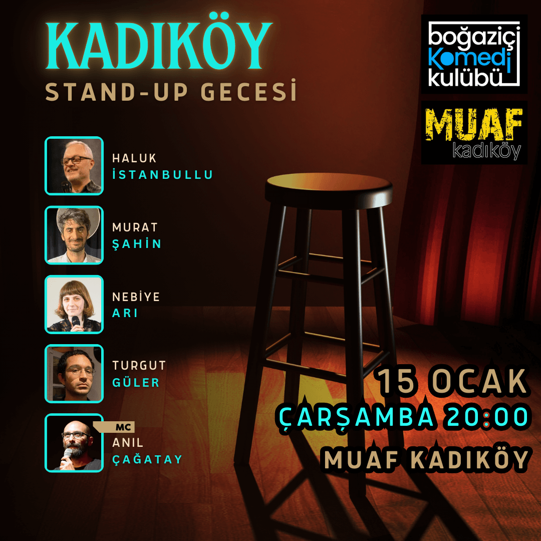 Boğaziçi Komedi Kulübü - Kadıköy Stand-up Gecesi