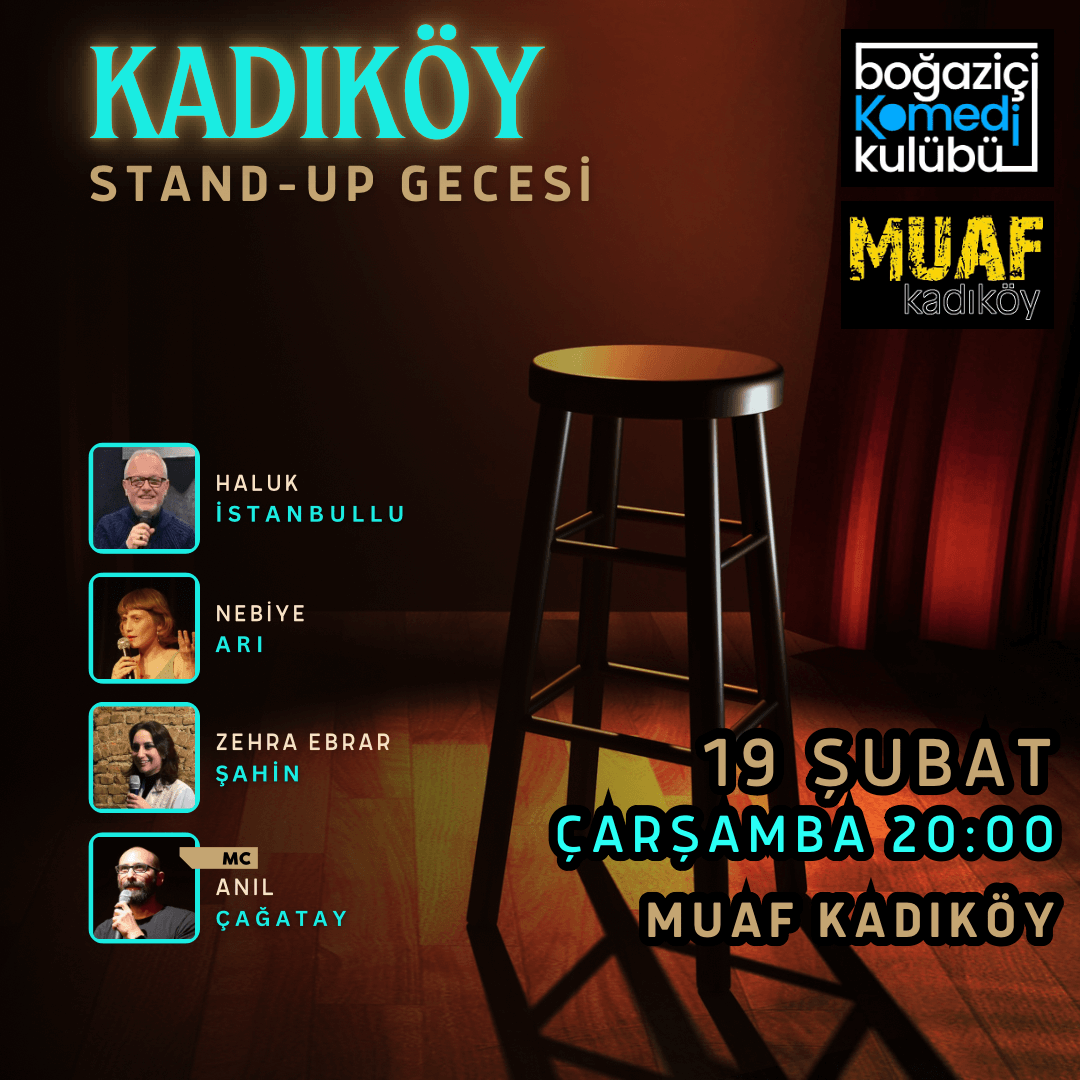 Boğaziçi Komedi Kulübü - Kadıköy Stand-up Gecesi