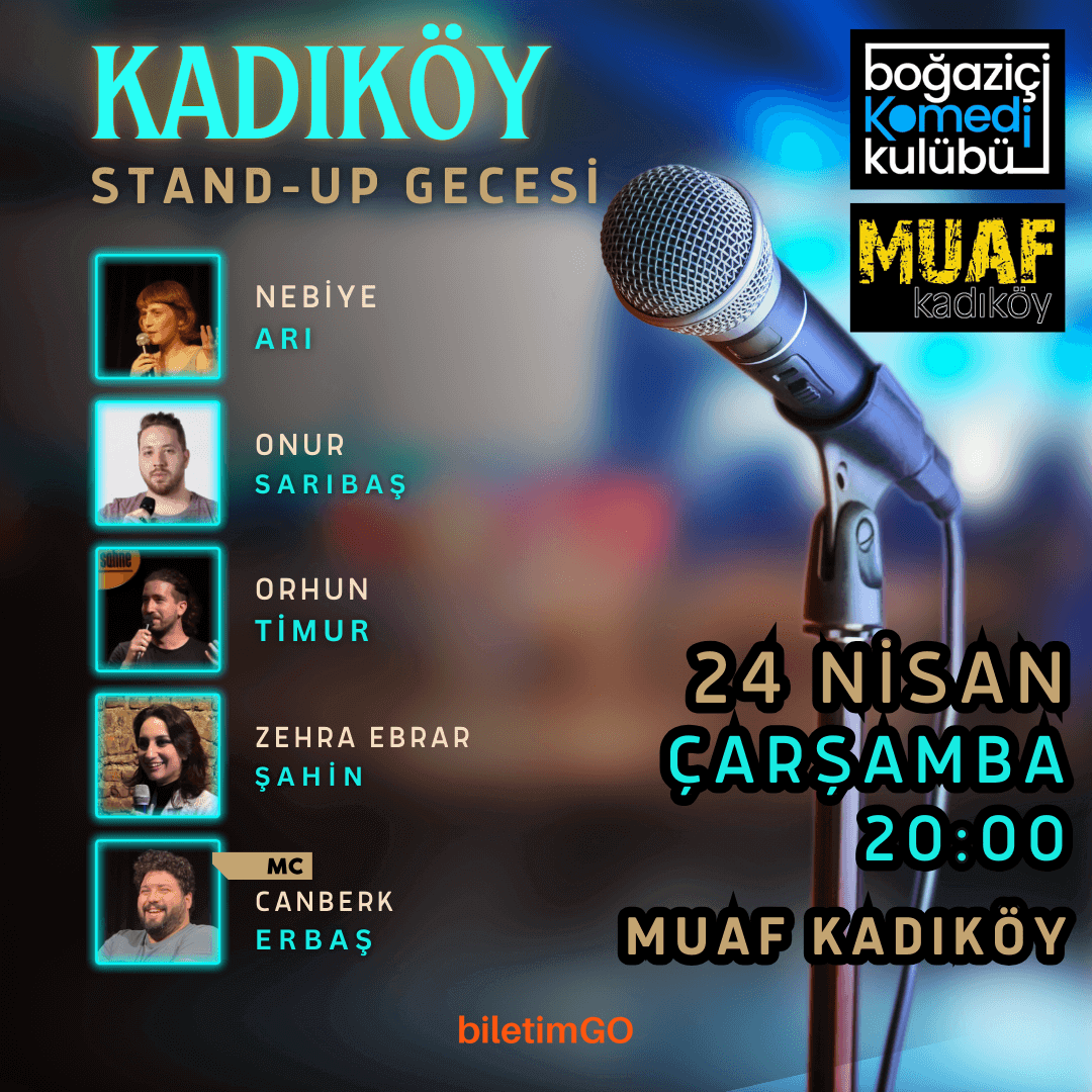 Boğaziçi Komedi Kulübü - Kadıköy Stand-up Gecesi