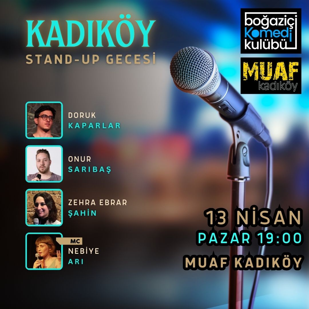 Boğaziçi Komedi Kulübü - Kadıköy Stand-up Gecesi