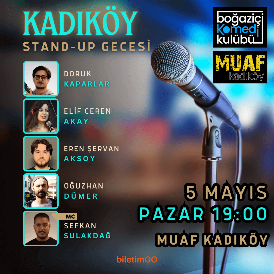 Boğaziçi Komedi Kulübü - Kadıköy Stand-up Gecesi