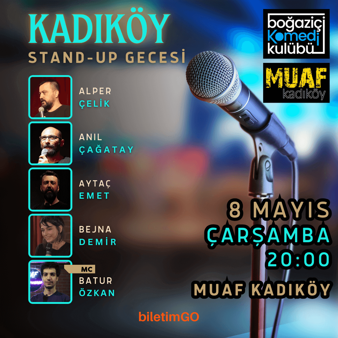 Boğaziçi Komedi Kulübü - Kadıköy Stand-up Gecesi