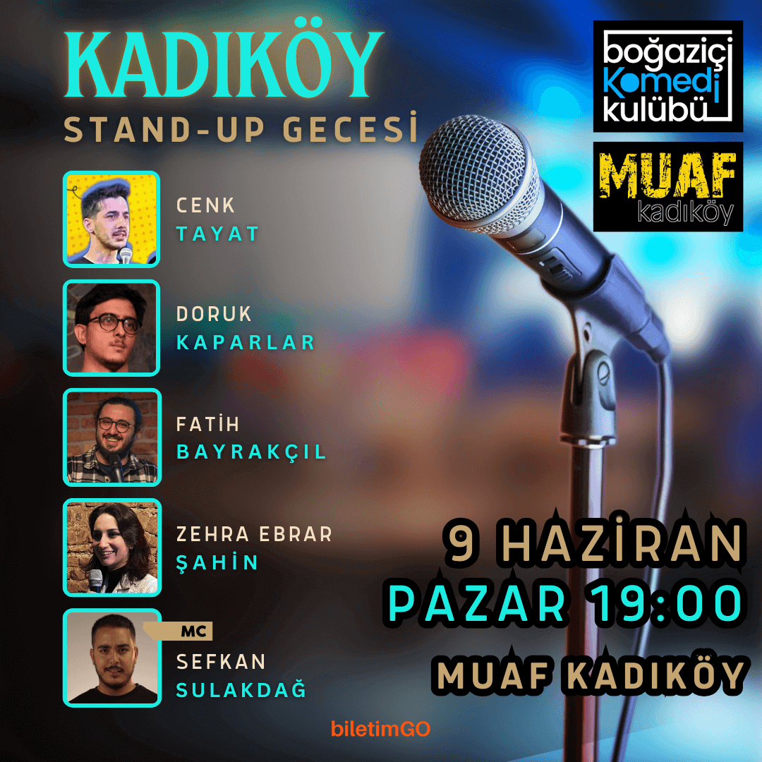 Boğaziçi Komedi Kulübü - Kadıköy Stand-up Gecesi