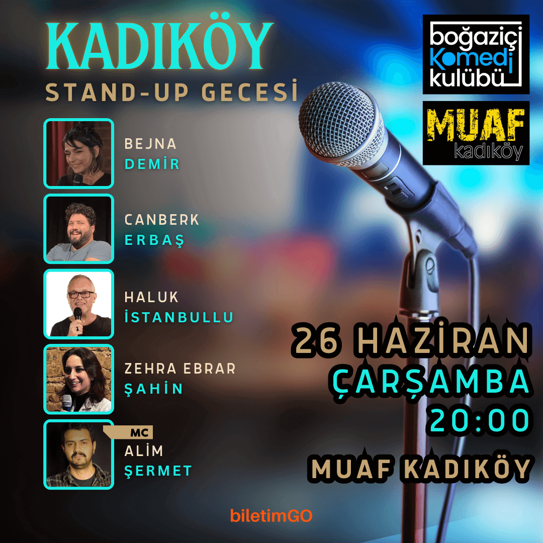 Boğaziçi Komedi Kulübü - Kadıköy Stand-up Gecesi